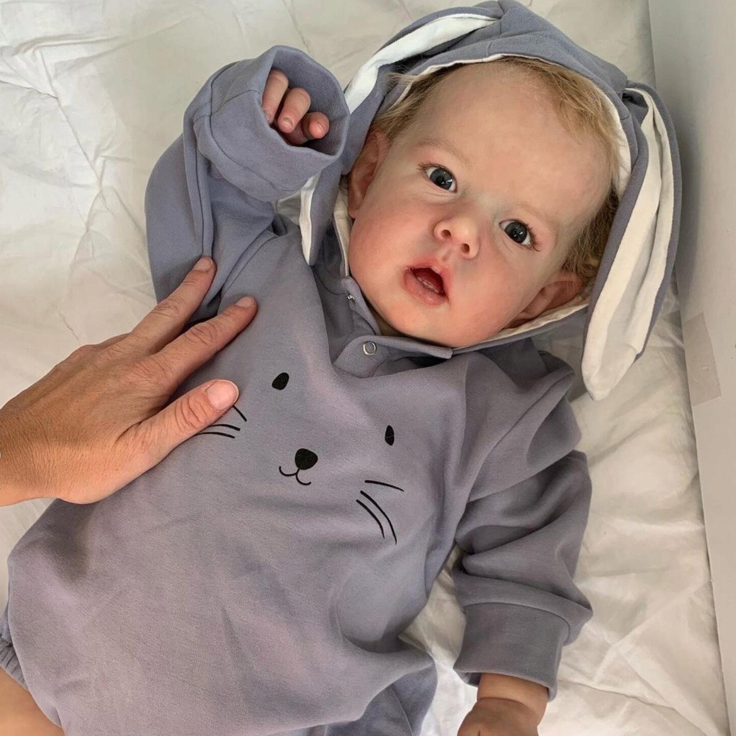 75 cm simulované Reborn Child Liam Boy