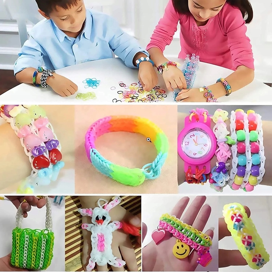 Gumičky na výrobu náramkov XXL Loom A trunk