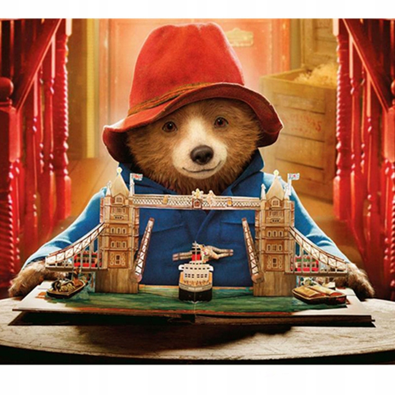 Maskot sladká plyšová hračka Paddington