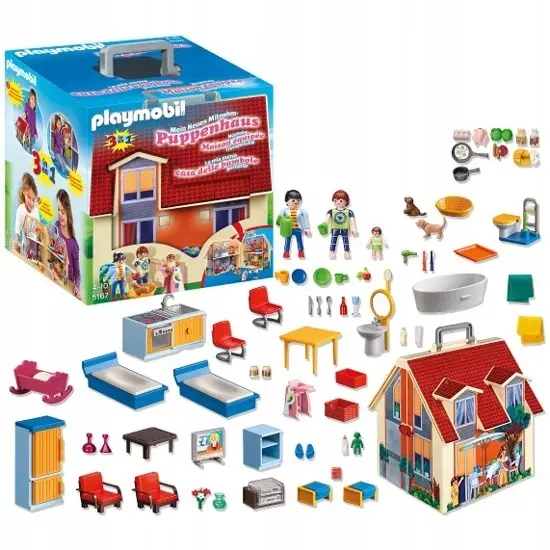 PlayMobil 5167 prenosný dom