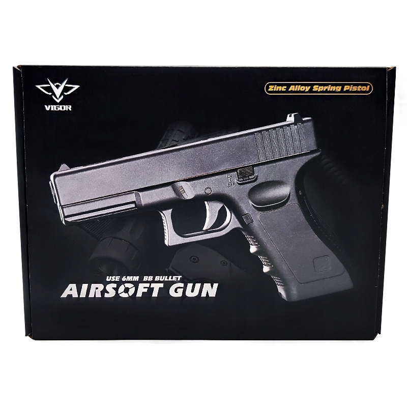 Replika kovovej guličky 1: 1 Glock-17
