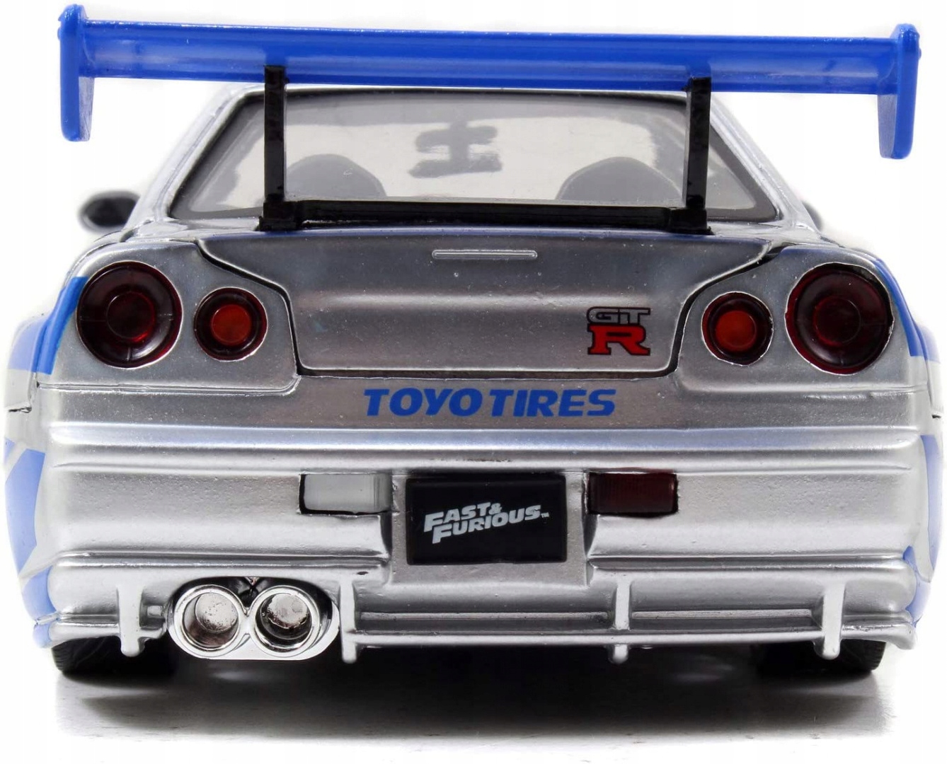 Hračky zje rýchle a zúrivé Nissan Skyline 2002