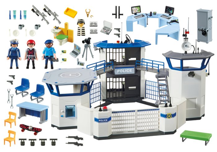 Playmobil 6919 Policajná policajná stanica