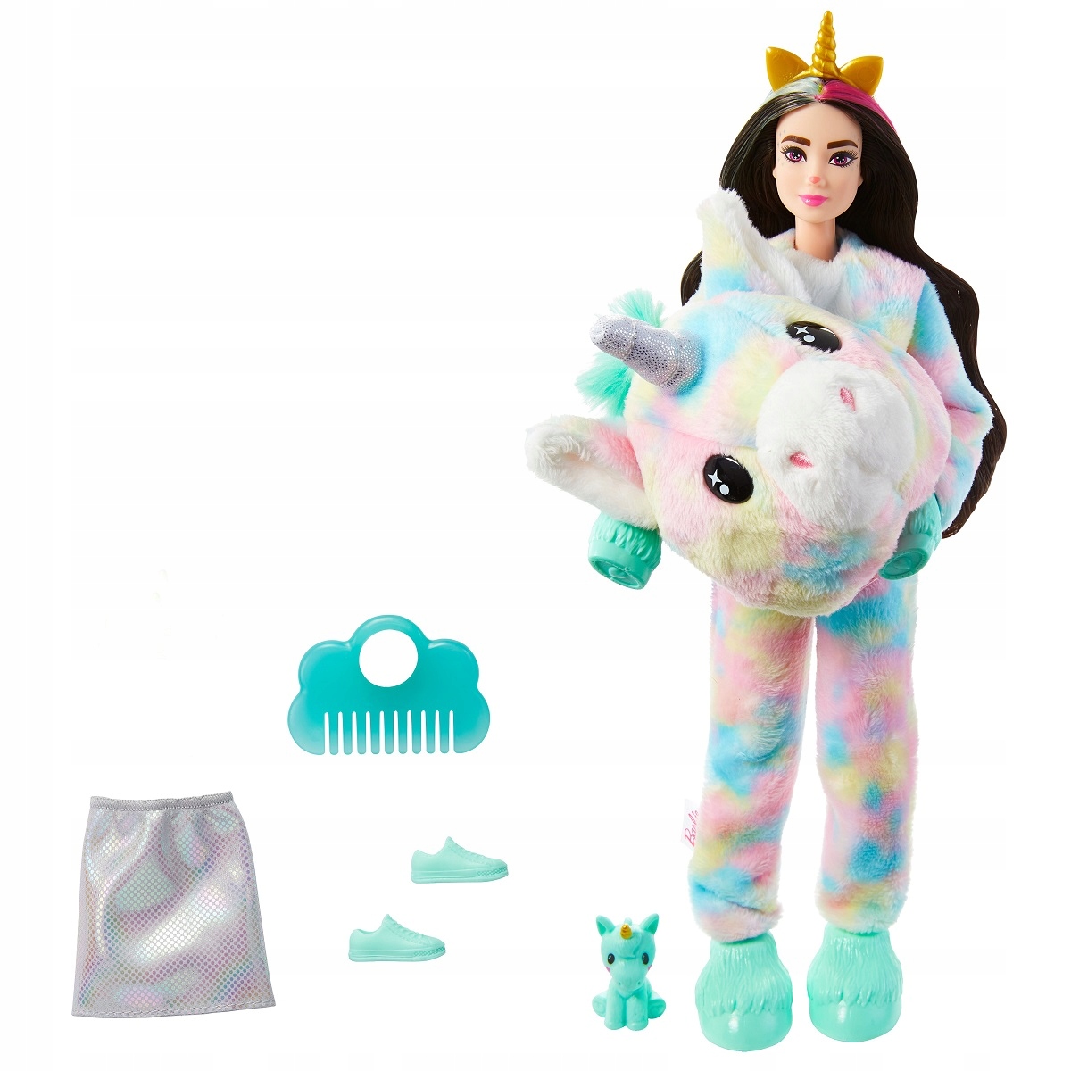 Barbie cutie odhalí bábiku Unicorn Hjl58