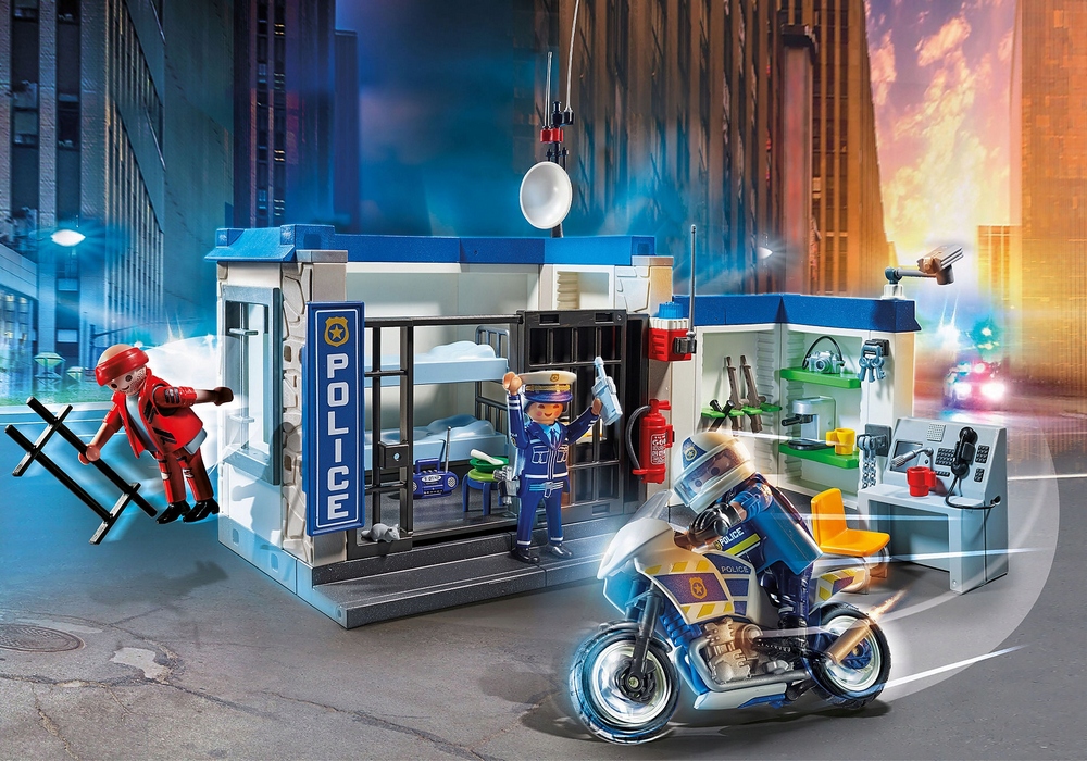 Playmobil 70568 policajný útek z väzenia