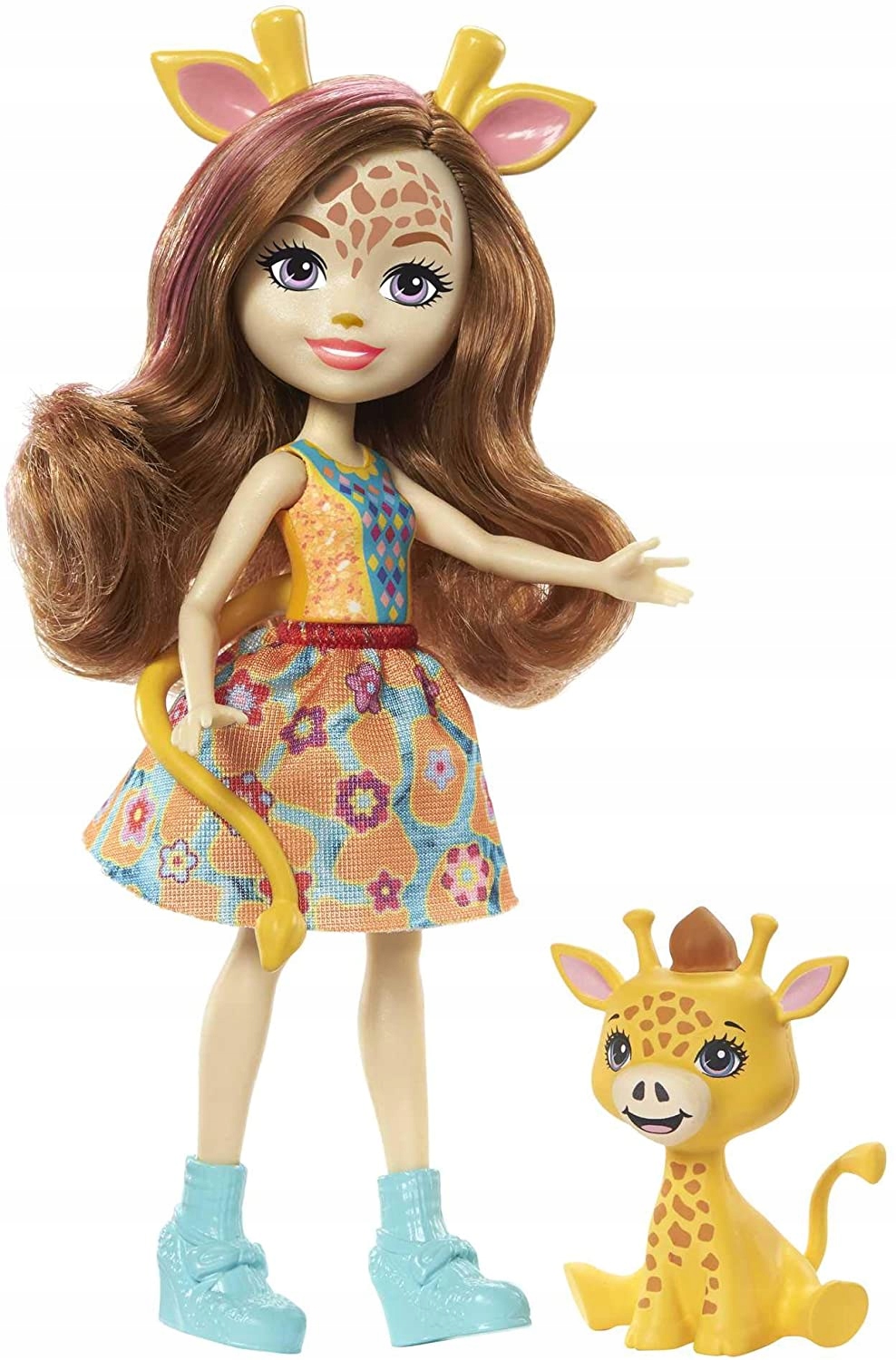 Enchantimals Savanna Set 4 Dolls 4 Zvieratá