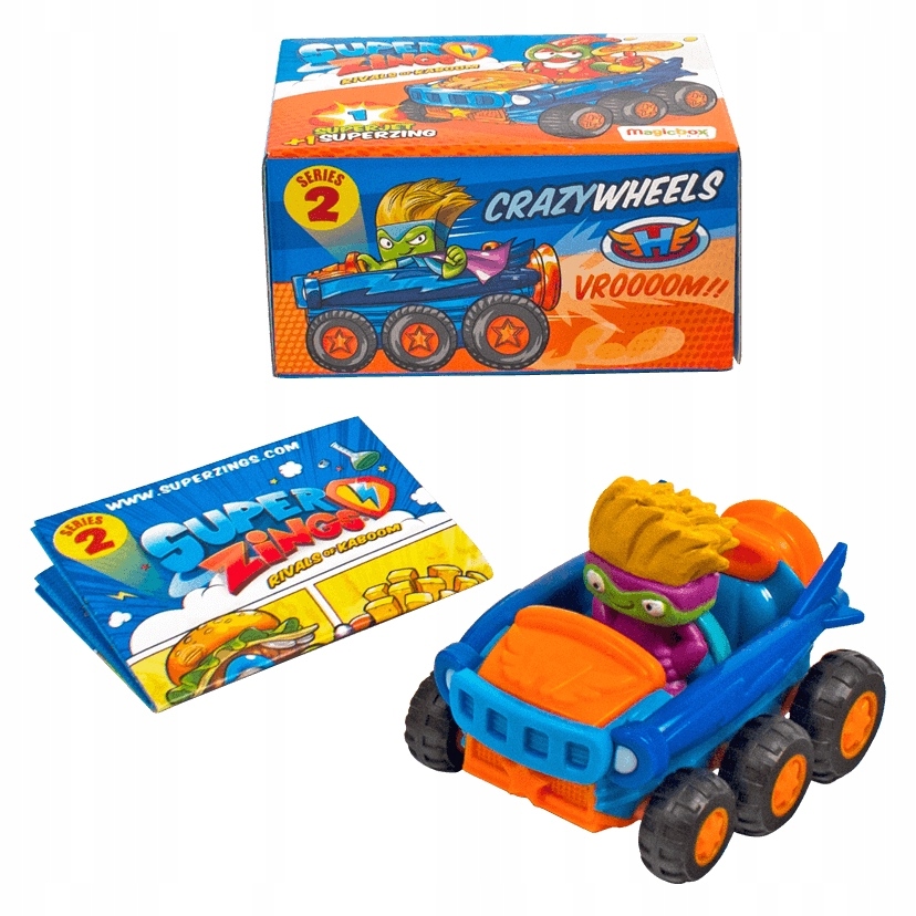 Super Zings Series 2 - Superjet 4 vozidlá a figúrky