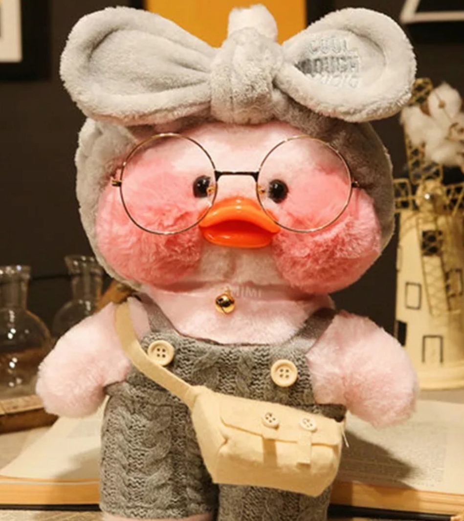 Pôvodná plyšová hračka Lalaffanfan kačica 30 cm