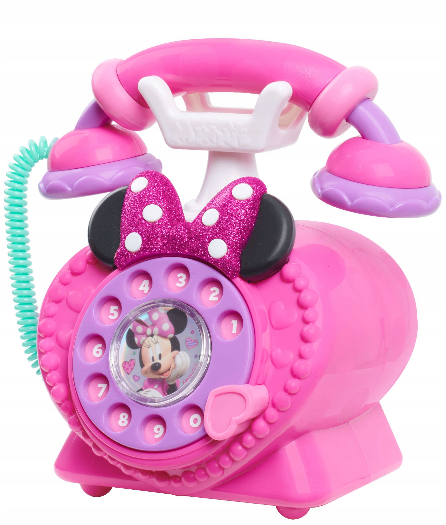 Mouse Minnie telefón s rotačným štítom Dauglane