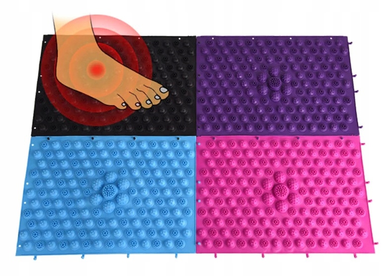 Ortopedická zmyslová podložka veľká puzzle 8 el
