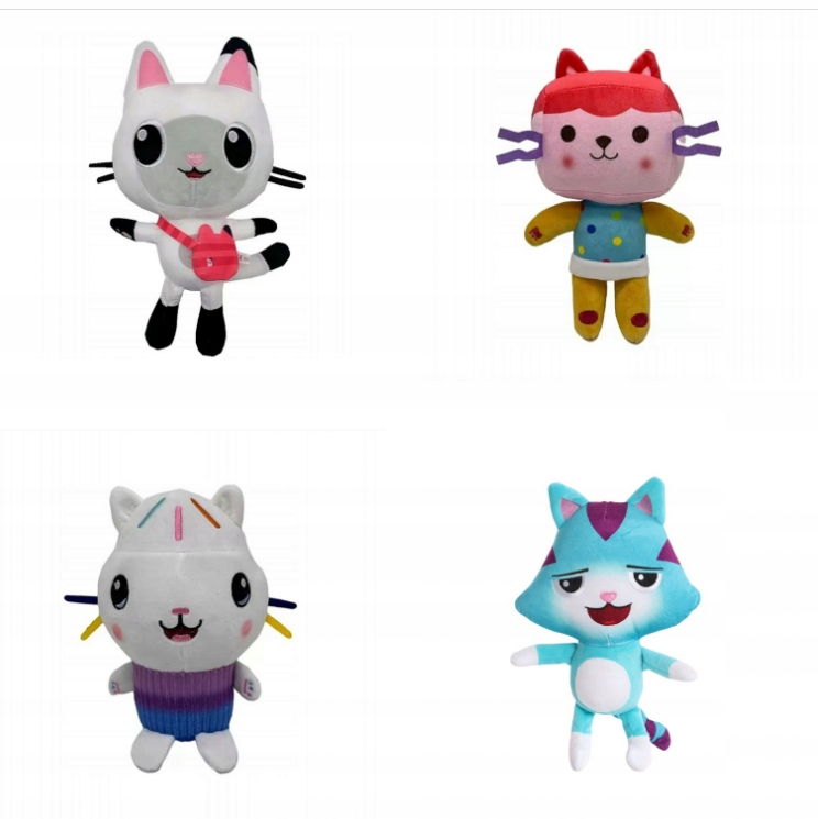 8X maskot domčeka pre bábiky Gabi Gabby's Cat House 25 cm