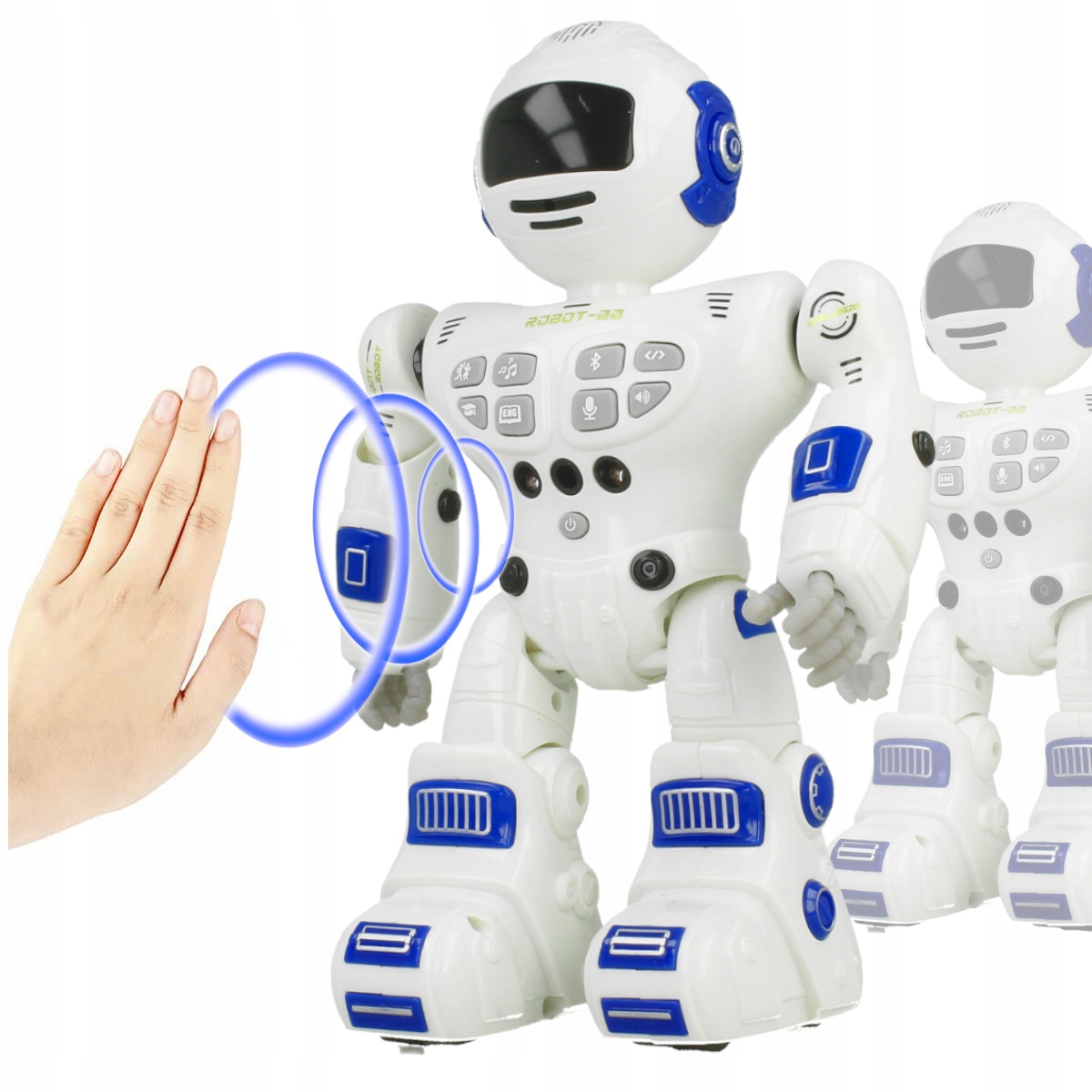 Diaľkové ovládané robotické interaktívne Bluetooth