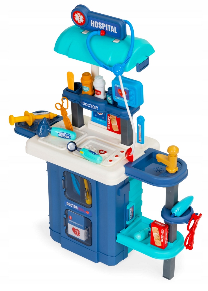Doktorova súprava 3in1 Doctor's Suitcase 19 príslušenstva