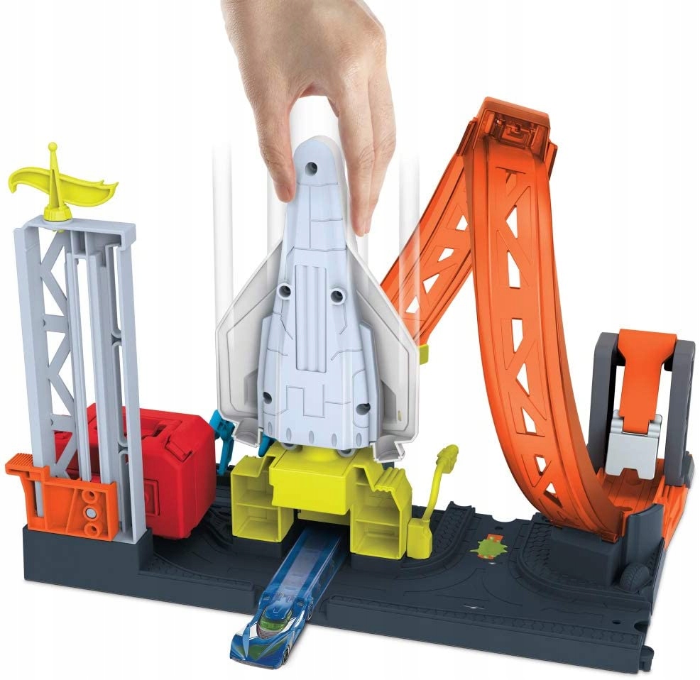 HOT WHEELS TRACK SET STRELENÁ RAKETA + aut