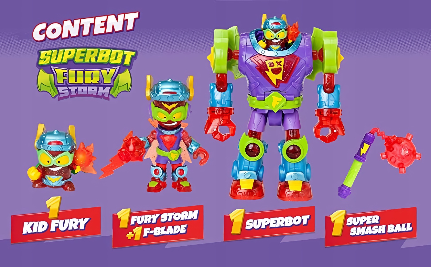 Super zings veci robot superbot búrka zúrivosť