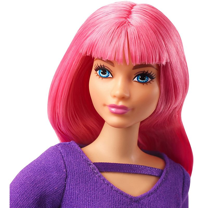 Barbie Daisy Doll s mačiatkou na cestovaní FWV26