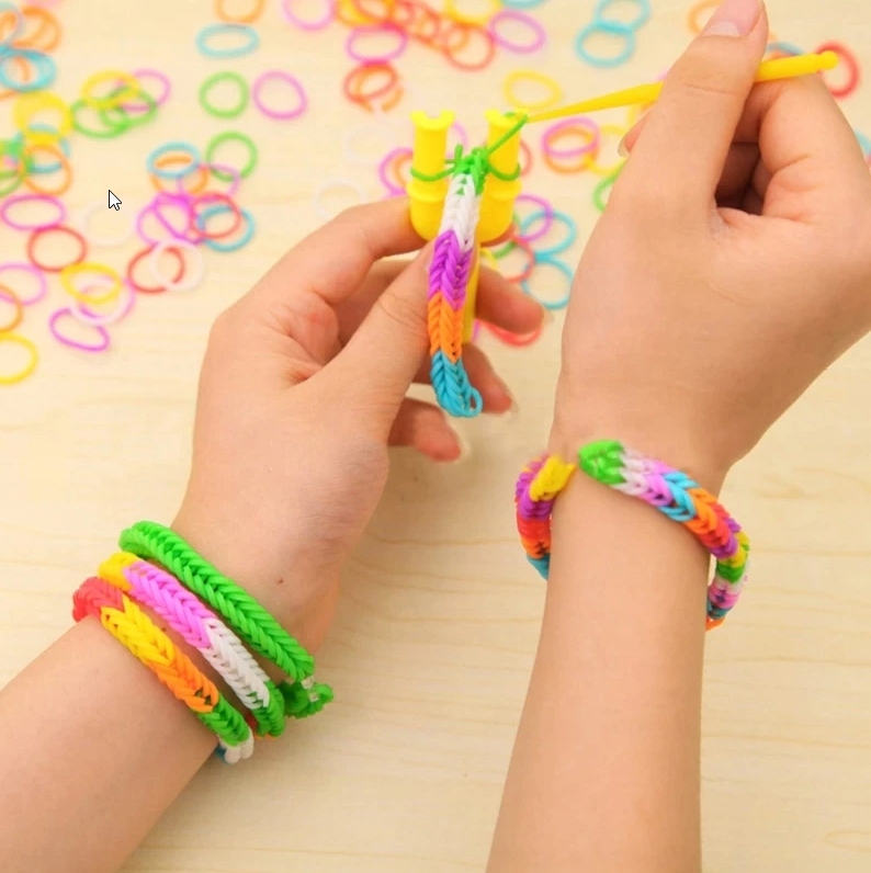 Gumičky na výrobu náramkov XXL Loom A trunk