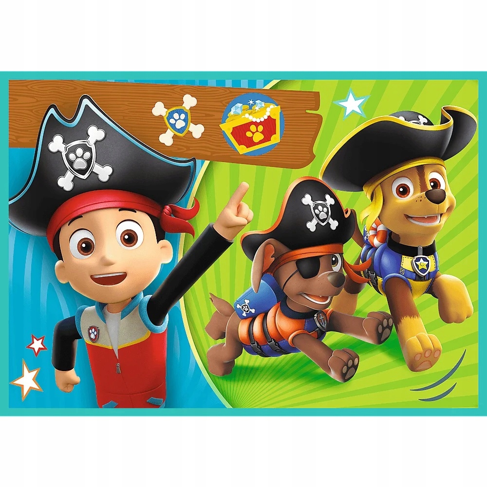 Puzzle pre deti 4+ 4v1 PSI PATROL 4 puzzle