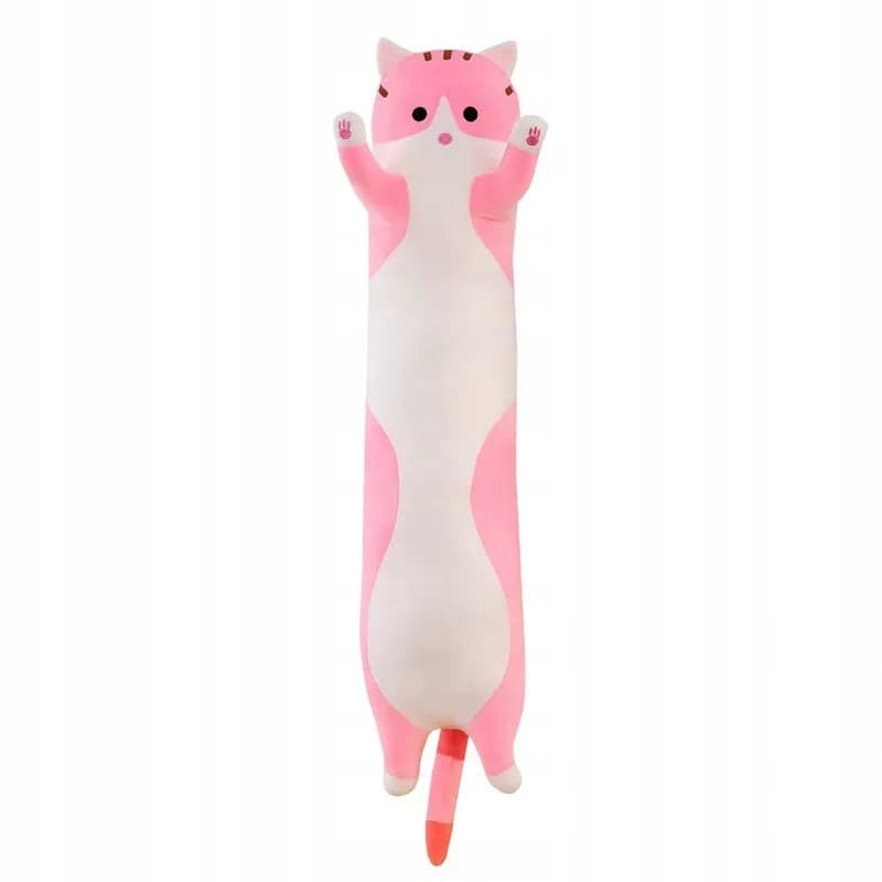 Vankúš s mačkou dlhá plyšová mačka 70 cm xxl