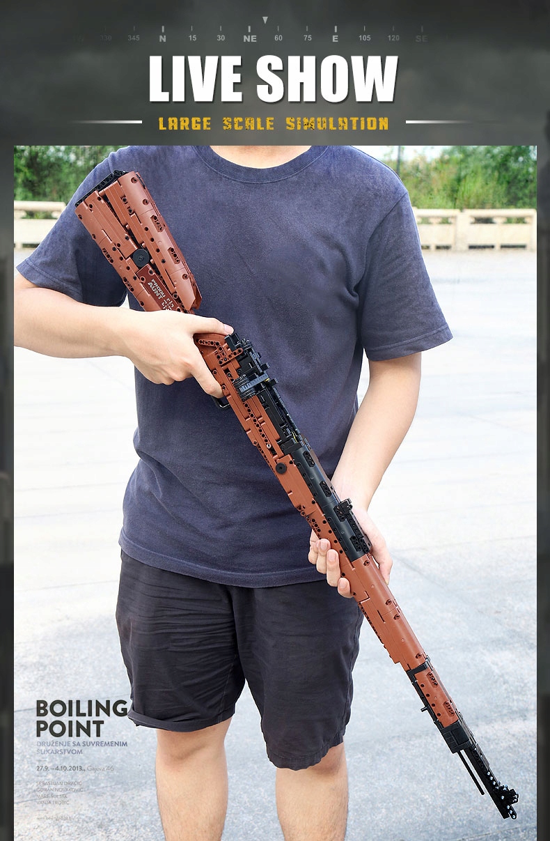 Snižovacia puška mauser 98k sniper