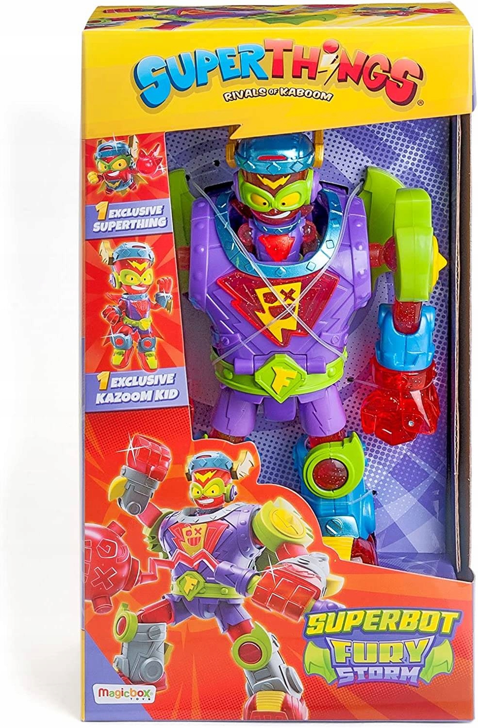 Super Zings veci superbot zúrivosť búrka Kid Fury Fury