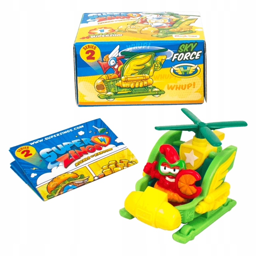 Super Zings Series 2 - Superjet 4 vozidlá a figúrky