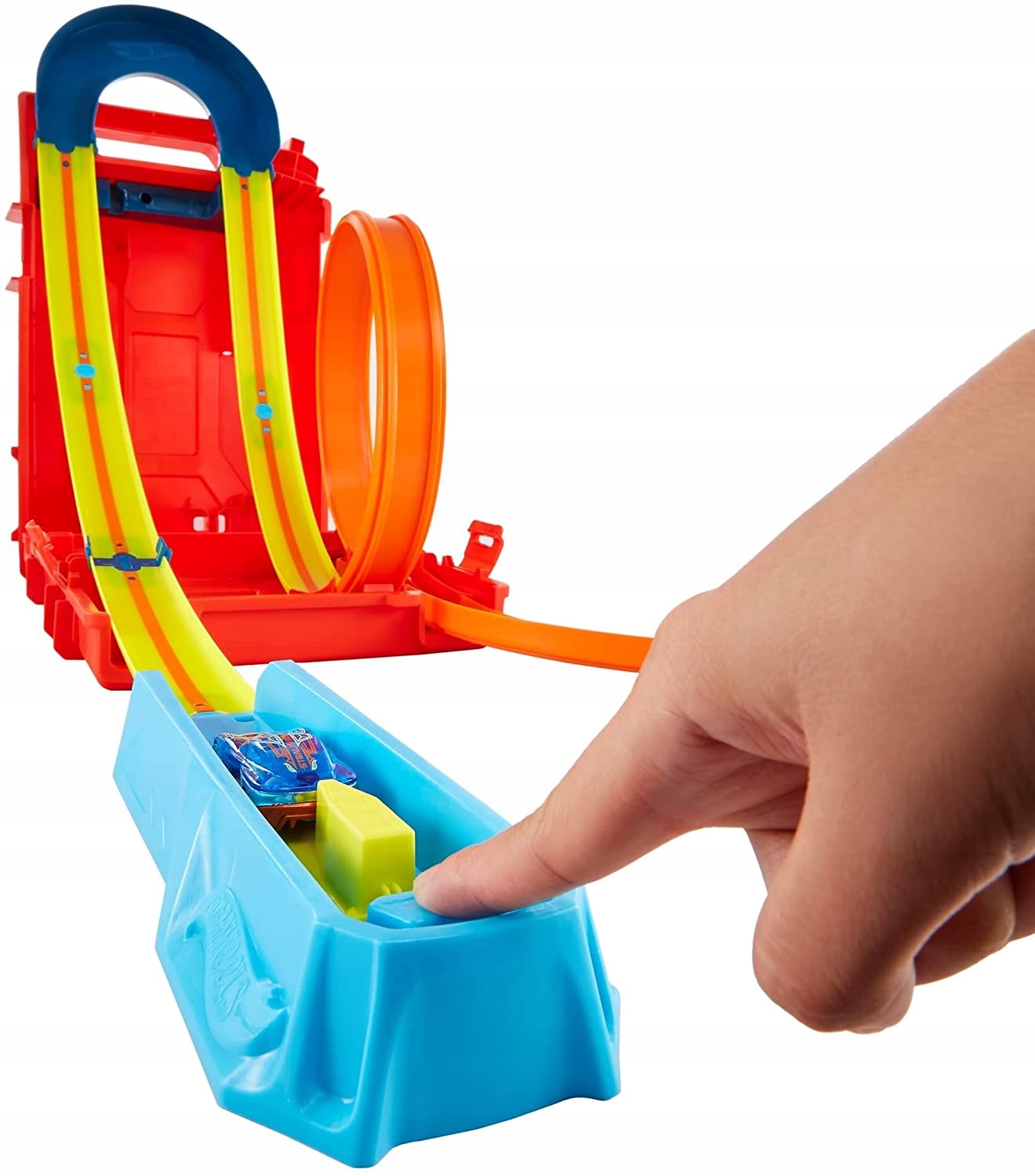 Hot Wheels Canister Sada akrobacie+auto