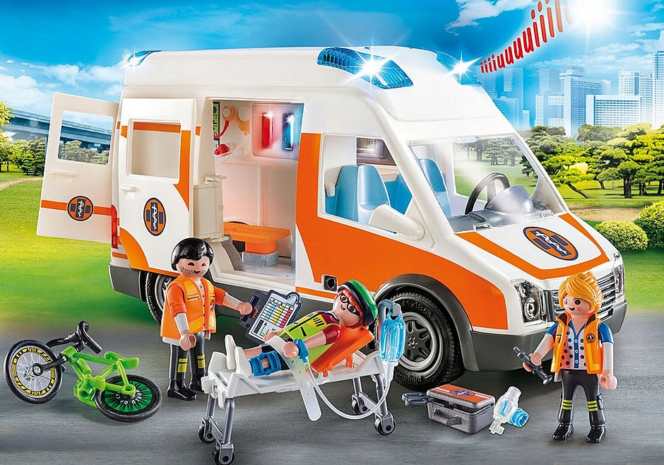 PlayMobil 70049 Ambulancia so svetlom a zvukom