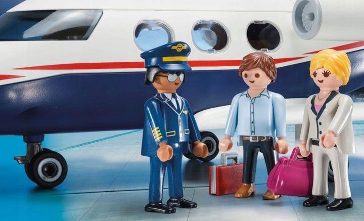 Charterové lietadlo blokuje figúrky 70533 PlayMobil