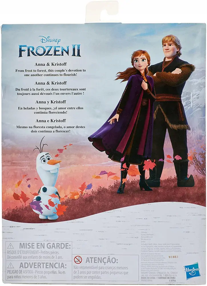 Dolls Anna a Kristoff Frozen 2 Land of Ice E5502