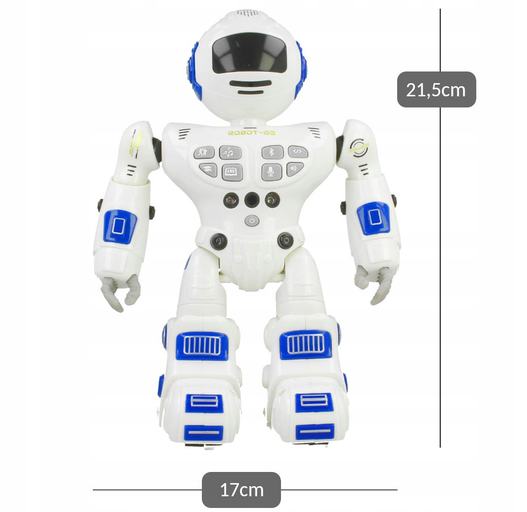 Diaľkové ovládané robotické interaktívne Bluetooth