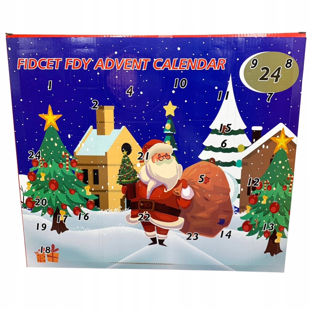 Hračky pre deti v adventnom kalendári