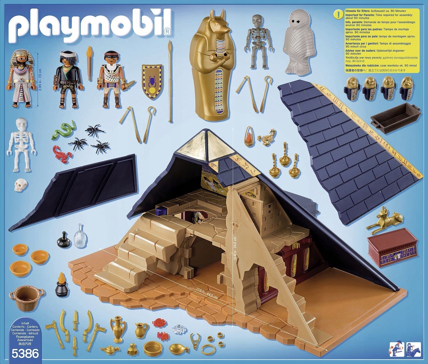Playmobil History 5386 Veľký pyramídový faraón