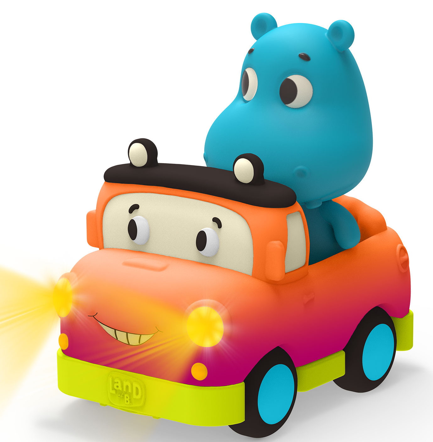B.Tays mäkké senzorické auto veselé cestujúci