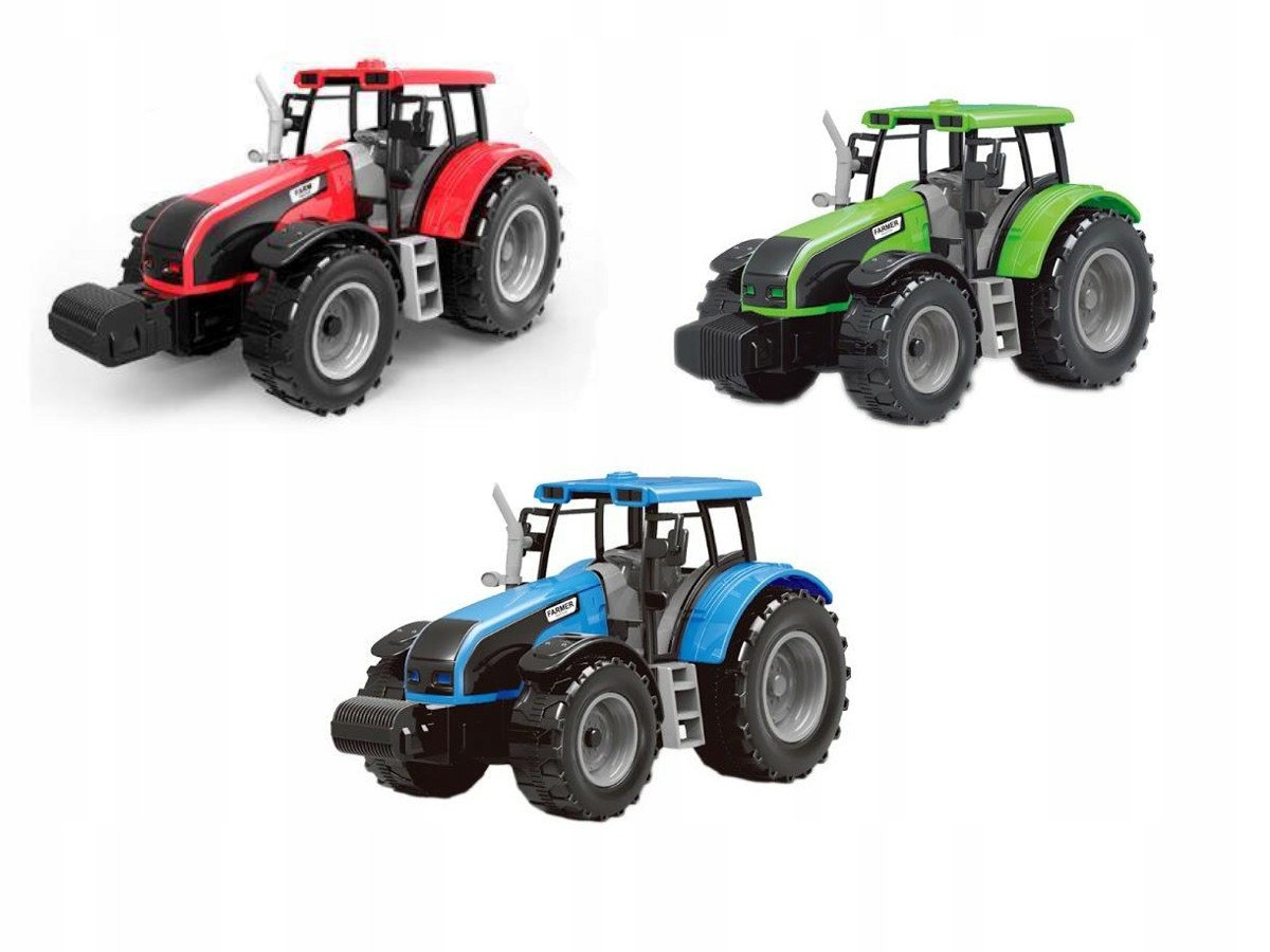 Traktorový traktorový traktor set so strojom