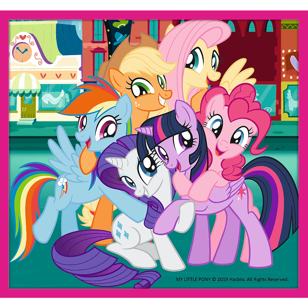 10 v 1 puzzle My Little Pony Ponies 10 hádanky