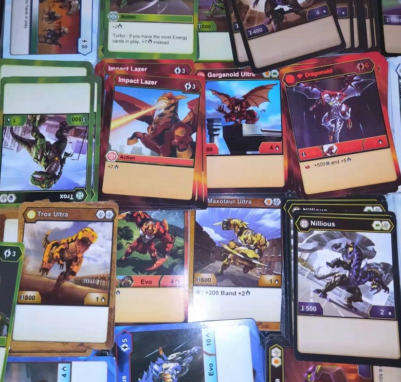 Figuríny Bakugan Ultra Serpenteze Random14 PC kariet