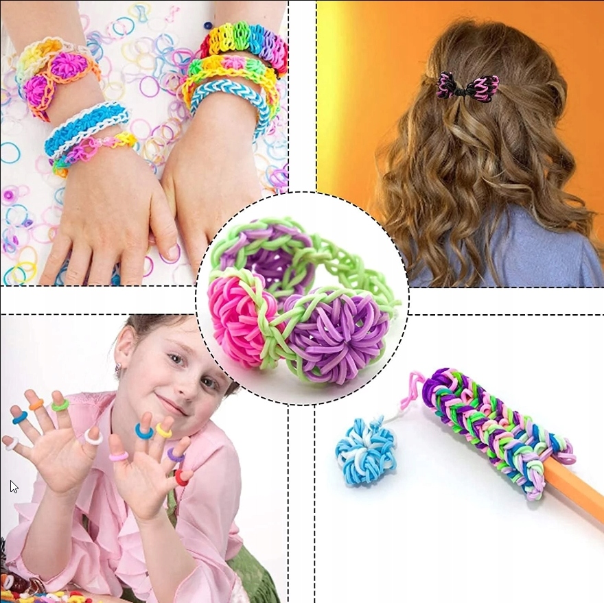 Gumičky na výrobu náramkov XXL Loom A trunk