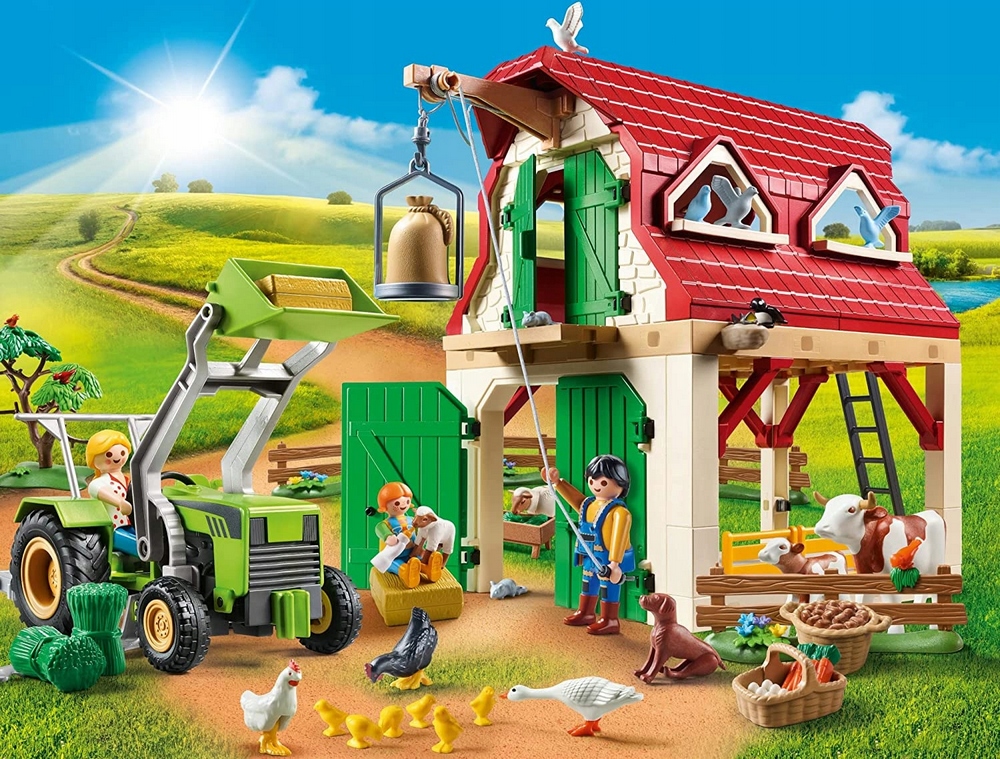 Playmobil Farm Farm Bar Tractor Farm
