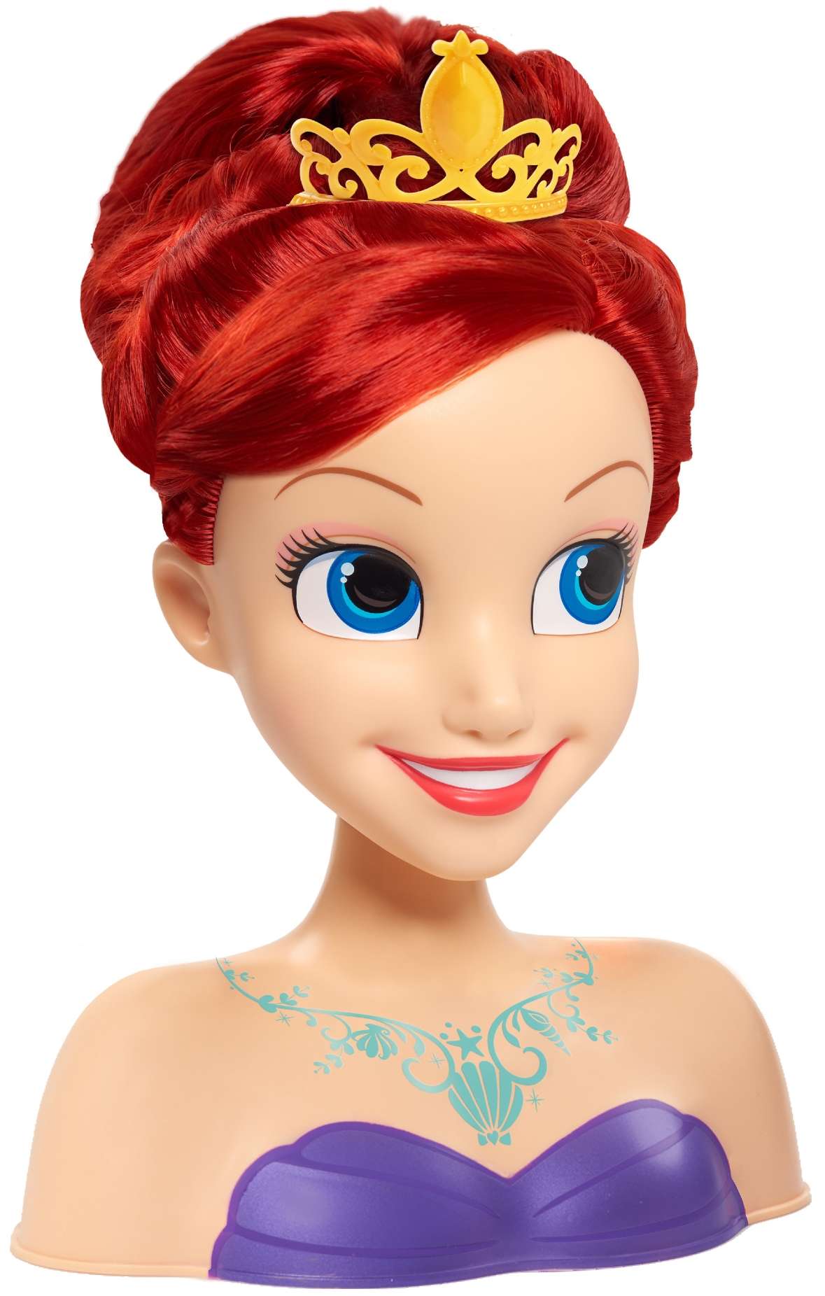 Styling hlava na česanie Ariel Doll+ Cufflinks