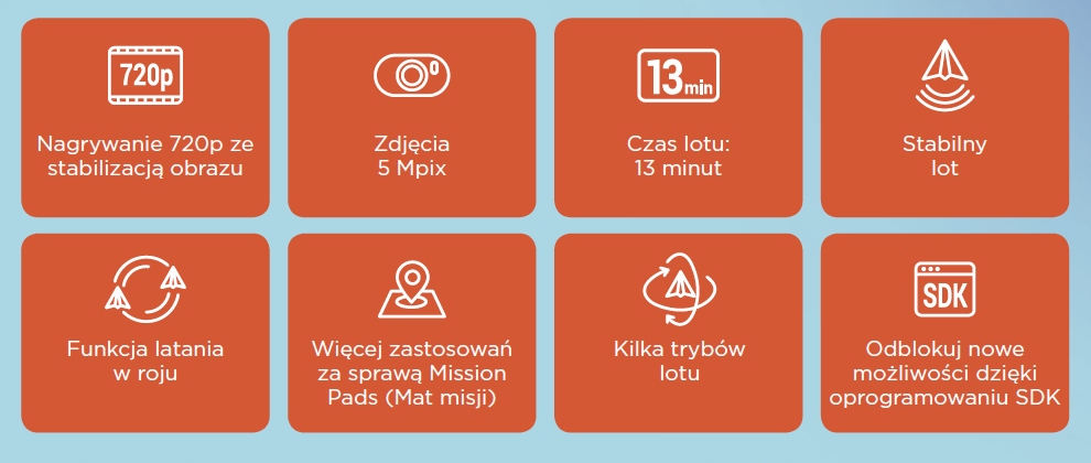 DRON DJI RYZE TELLO EDU-DO Programovacie vzdelávanie