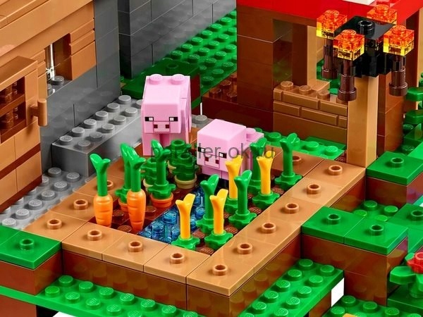 Minecraft Blocks 21128 Mega veľká dedina 1106ele