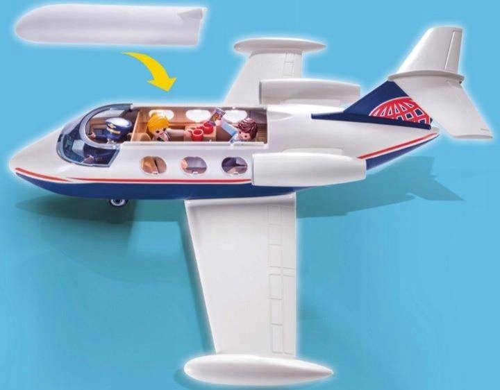 Charterové lietadlo blokuje figúrky 70533 PlayMobil