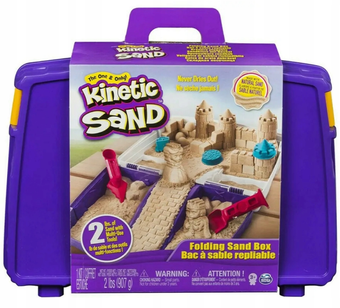 3in1 kinetický pieskový set oblek + Forek + piesok