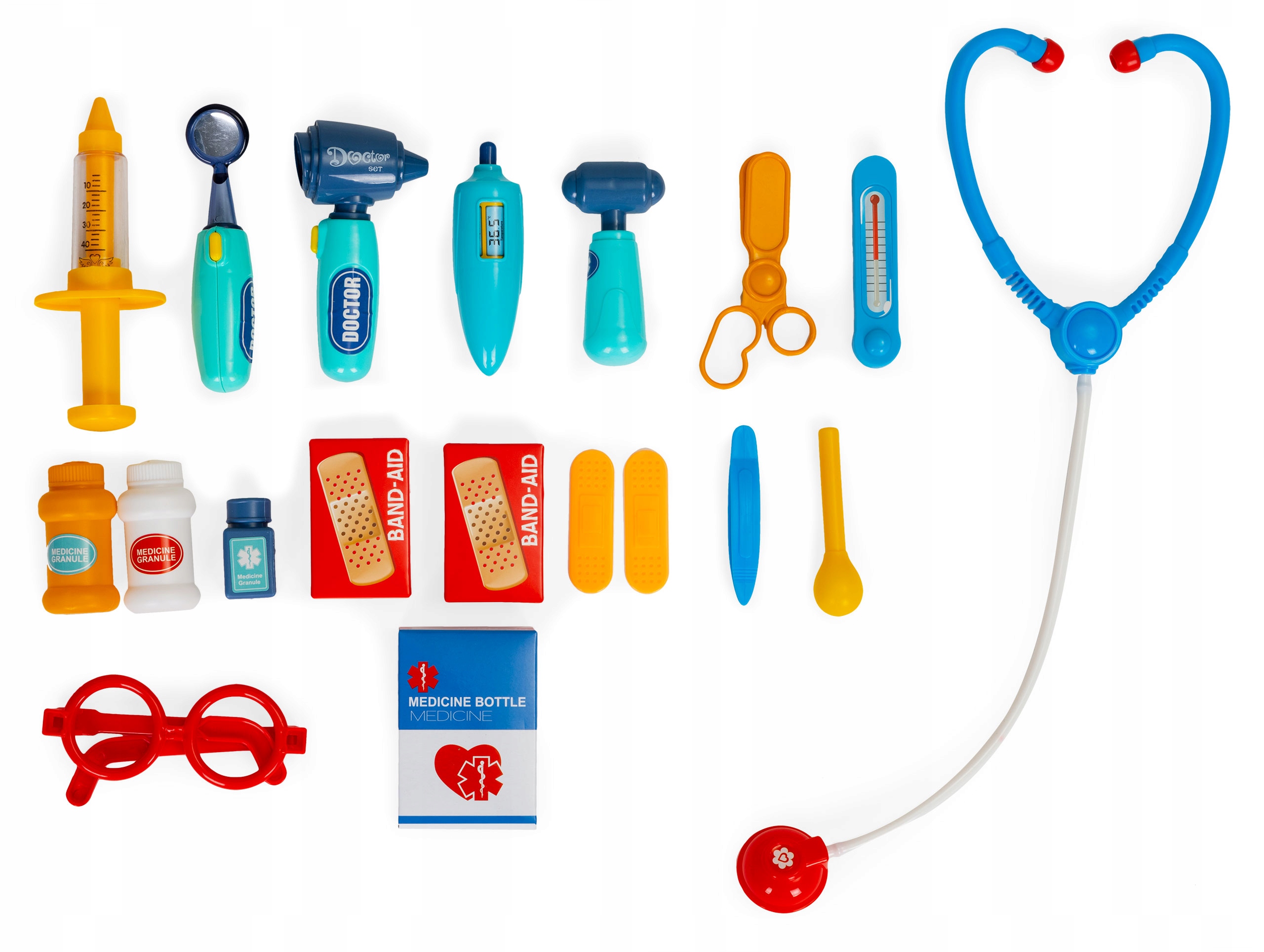 Doktorova súprava 3in1 Doctor's Suitcase 19 príslušenstva