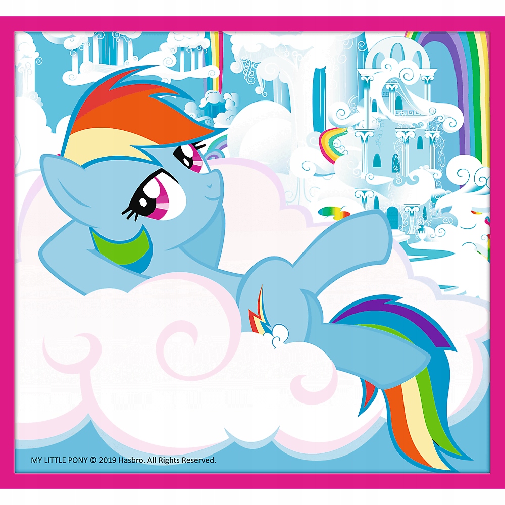 10 v 1 puzzle My Little Pony Ponies 10 hádanky