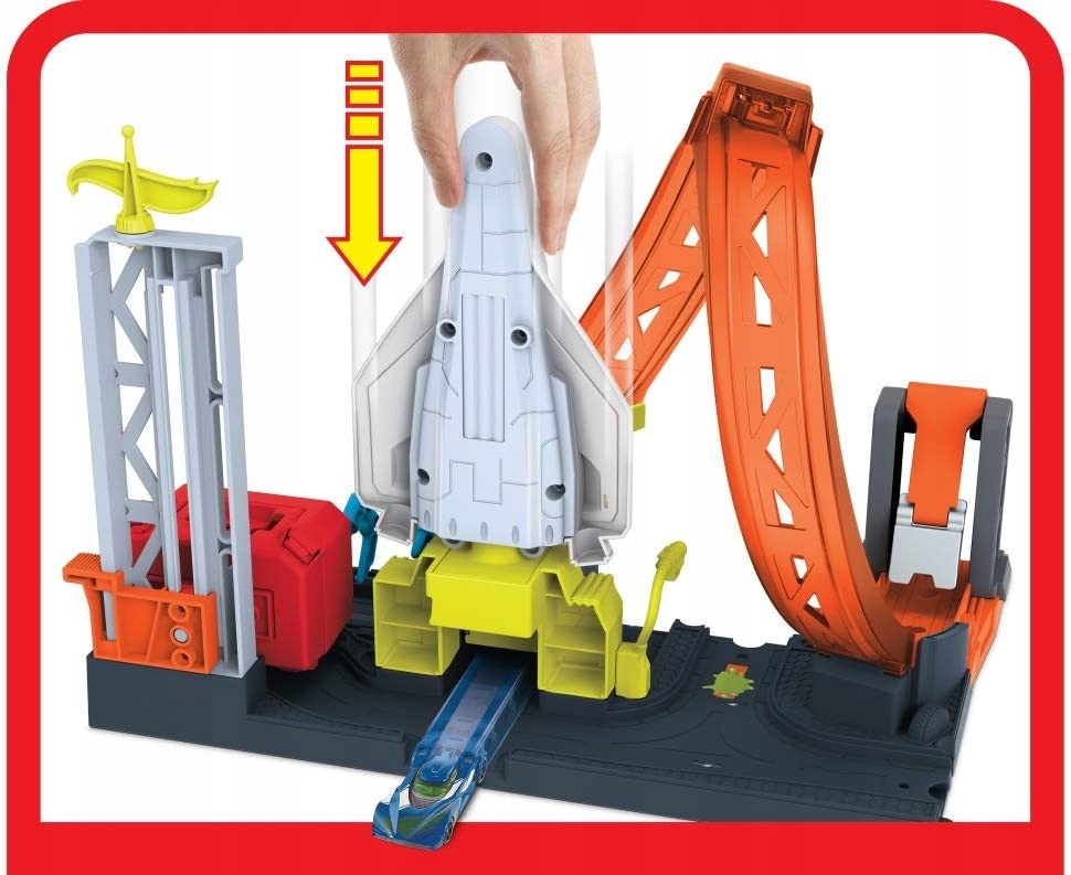 HOT WHEELS TRACK SET STRELENÁ RAKETA + aut