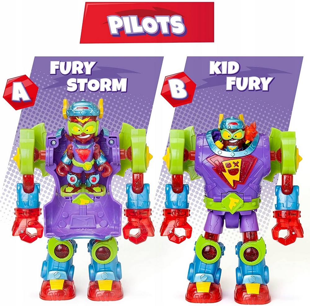 Super zings veci robot superbot búrka zúrivosť