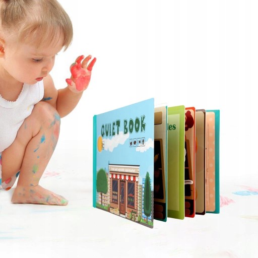 4x tichá kniha Montessori raná veda pre