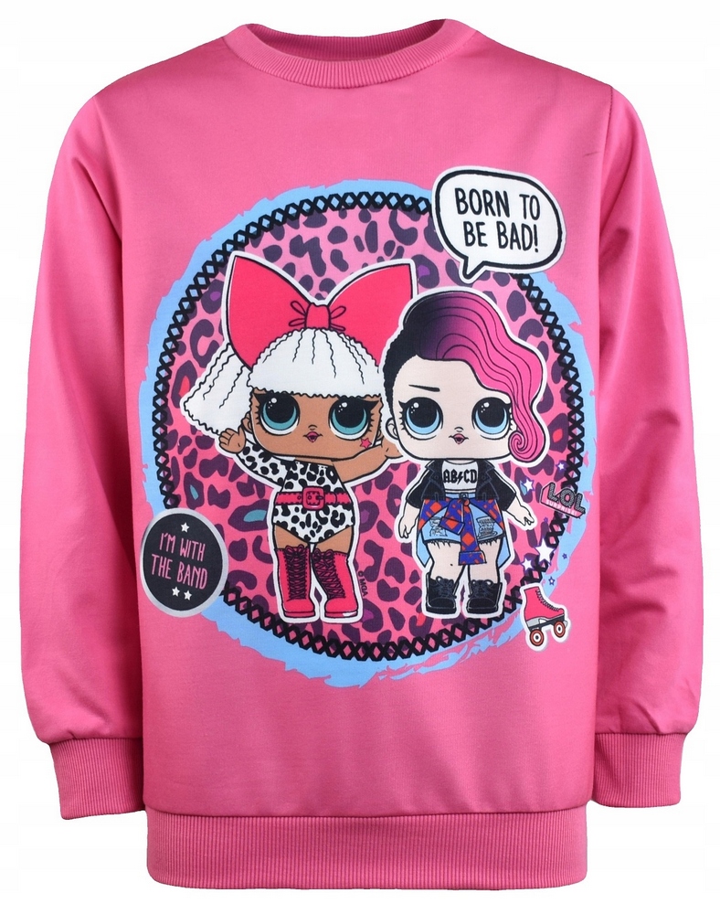 Mikina - Disney Detská mikina veľkosti 152 ružový rukáv s dlhým rukávom